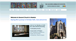 Desktop Screenshot of 2ndchurch.org