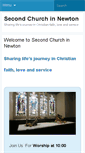 Mobile Screenshot of 2ndchurch.org